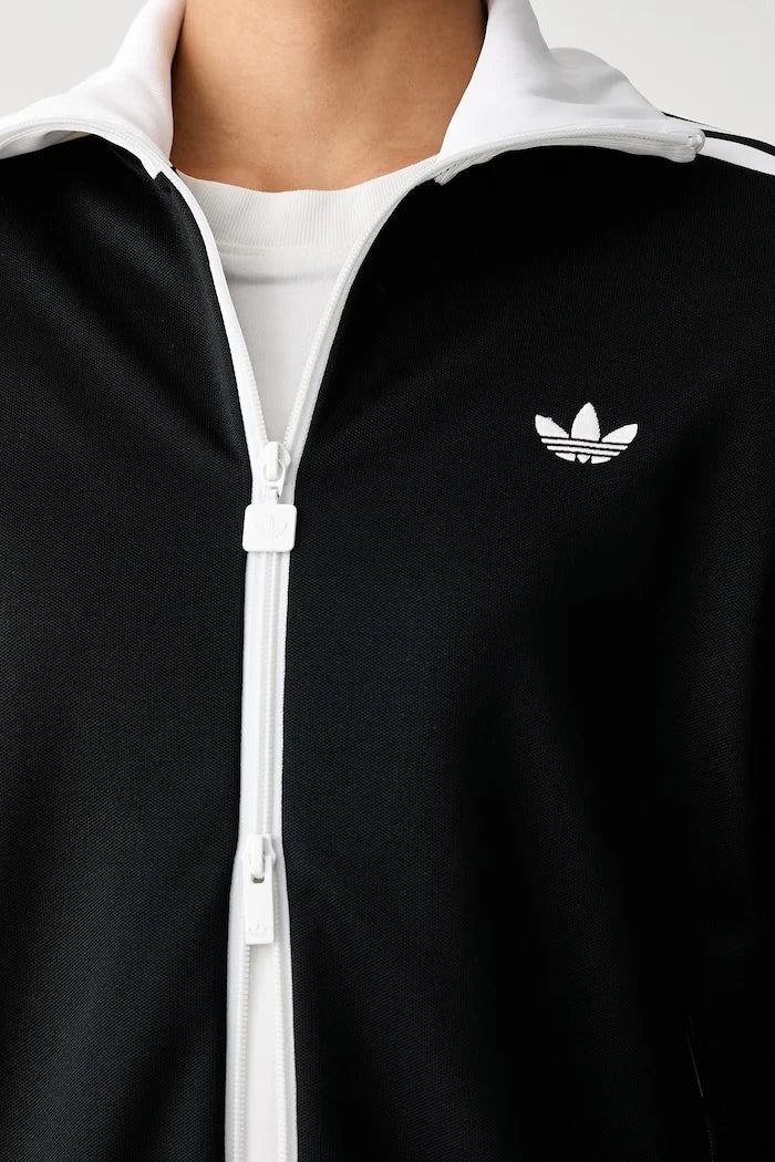 adidas Originals pamuklu fermuarlı kadın sweatshirt Beckenbauer