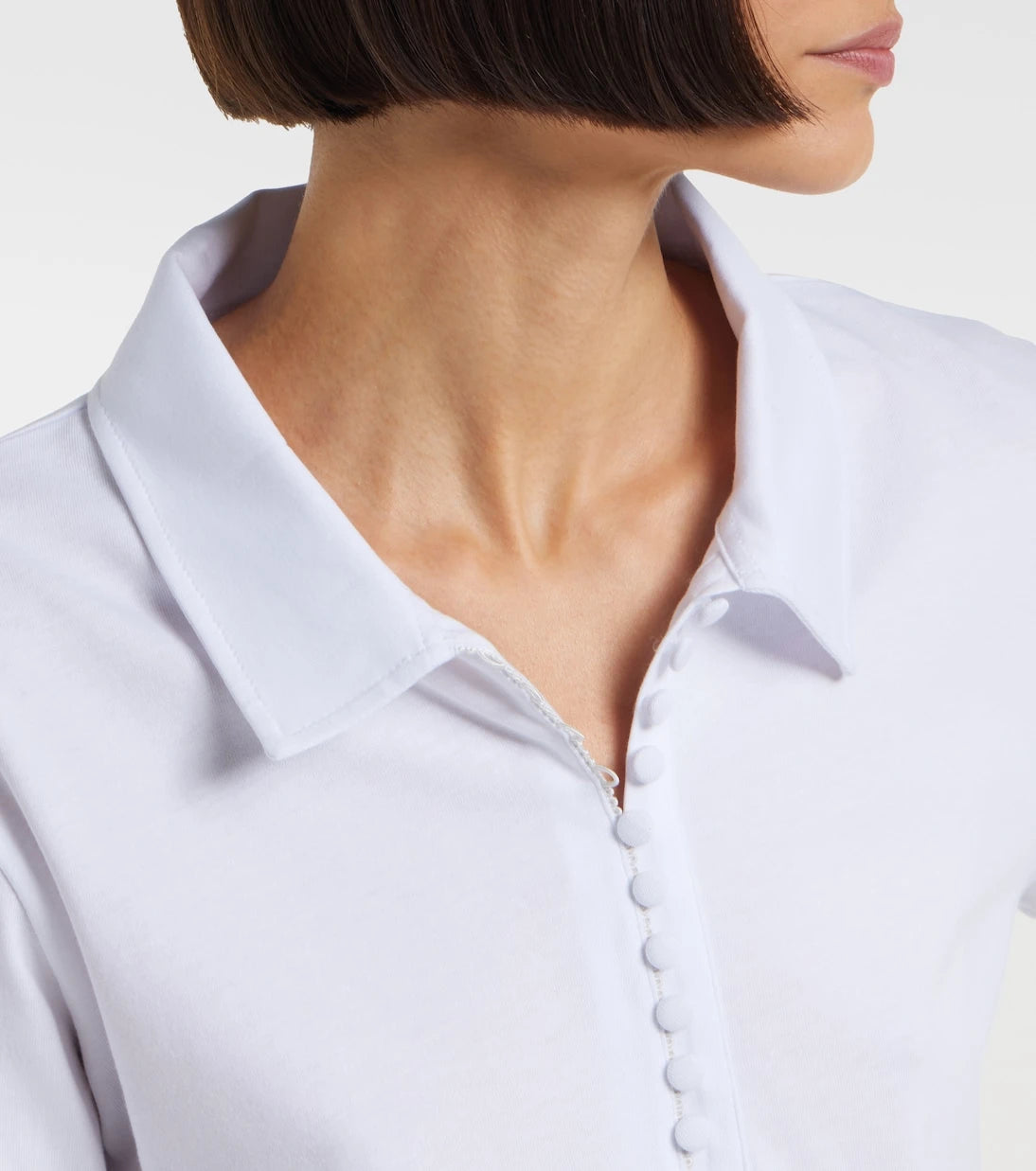 Dries Van Noten - Cotton jersey polo shirt