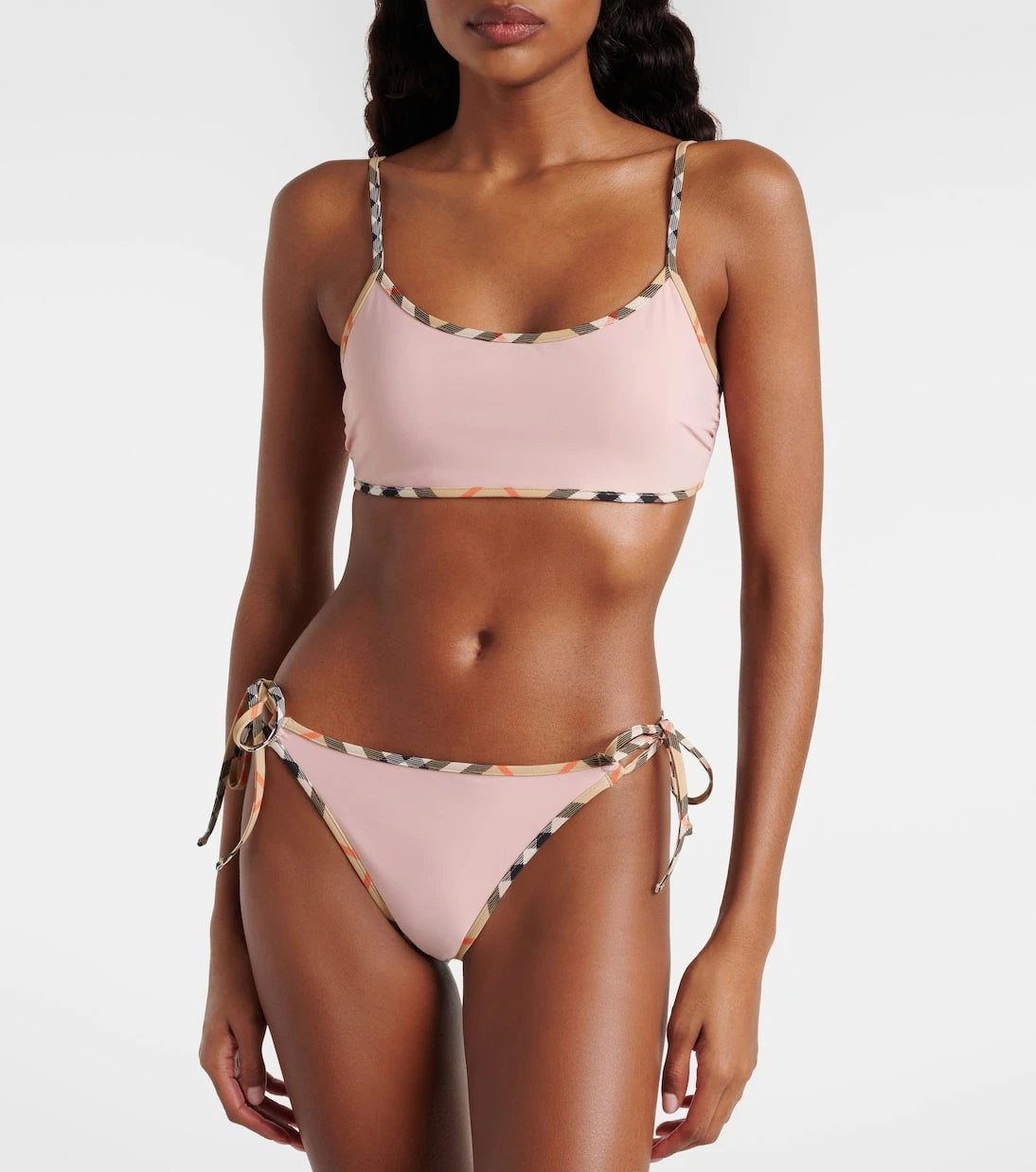 Burberry - Burberry Check bikini top