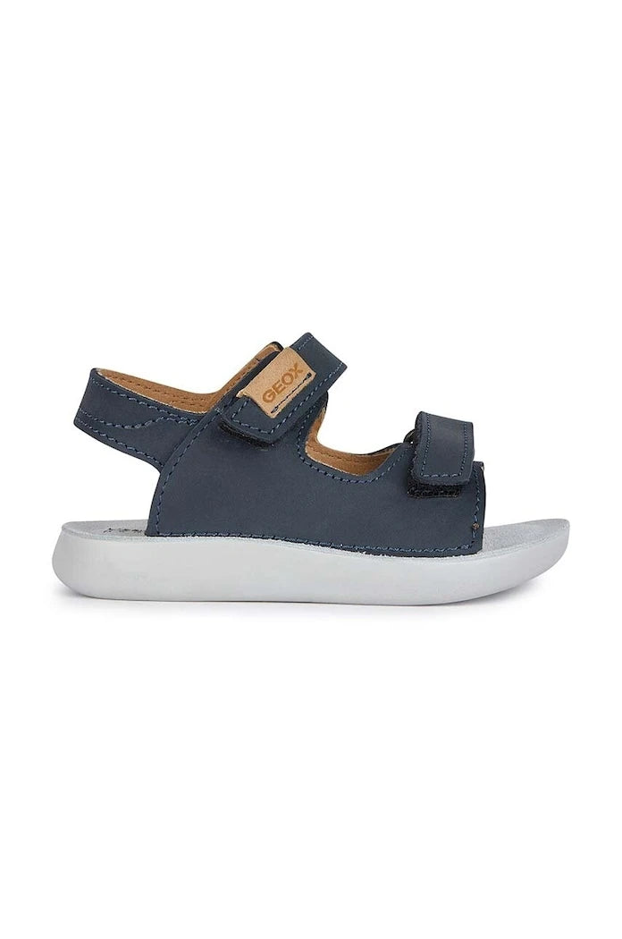 Детски сандали от кожа Geox SANDAL LIGHTFLOPPY