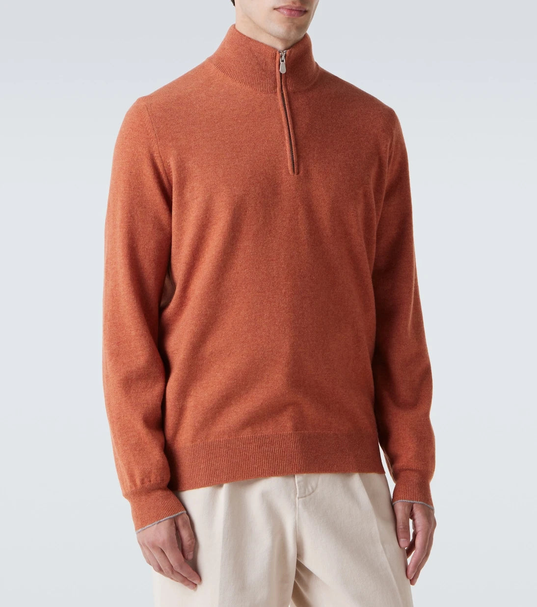 Brunello Cucinelli - Cashmere half-zip sweater
