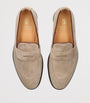Suede Penny Loafers