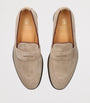 Suede Penny Loafers