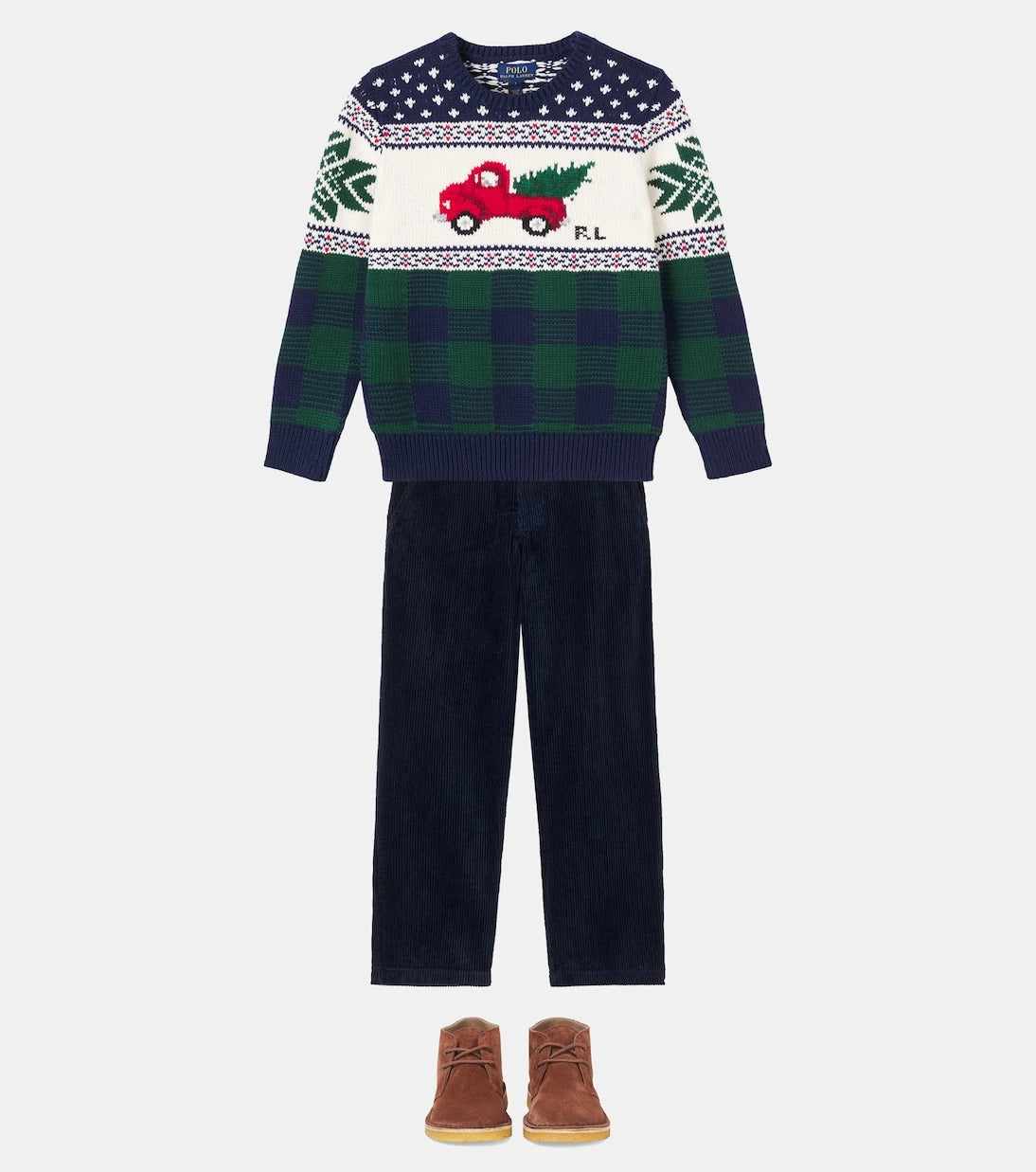 Polo Ralph Lauren Kids - Jacquard cotton sweater