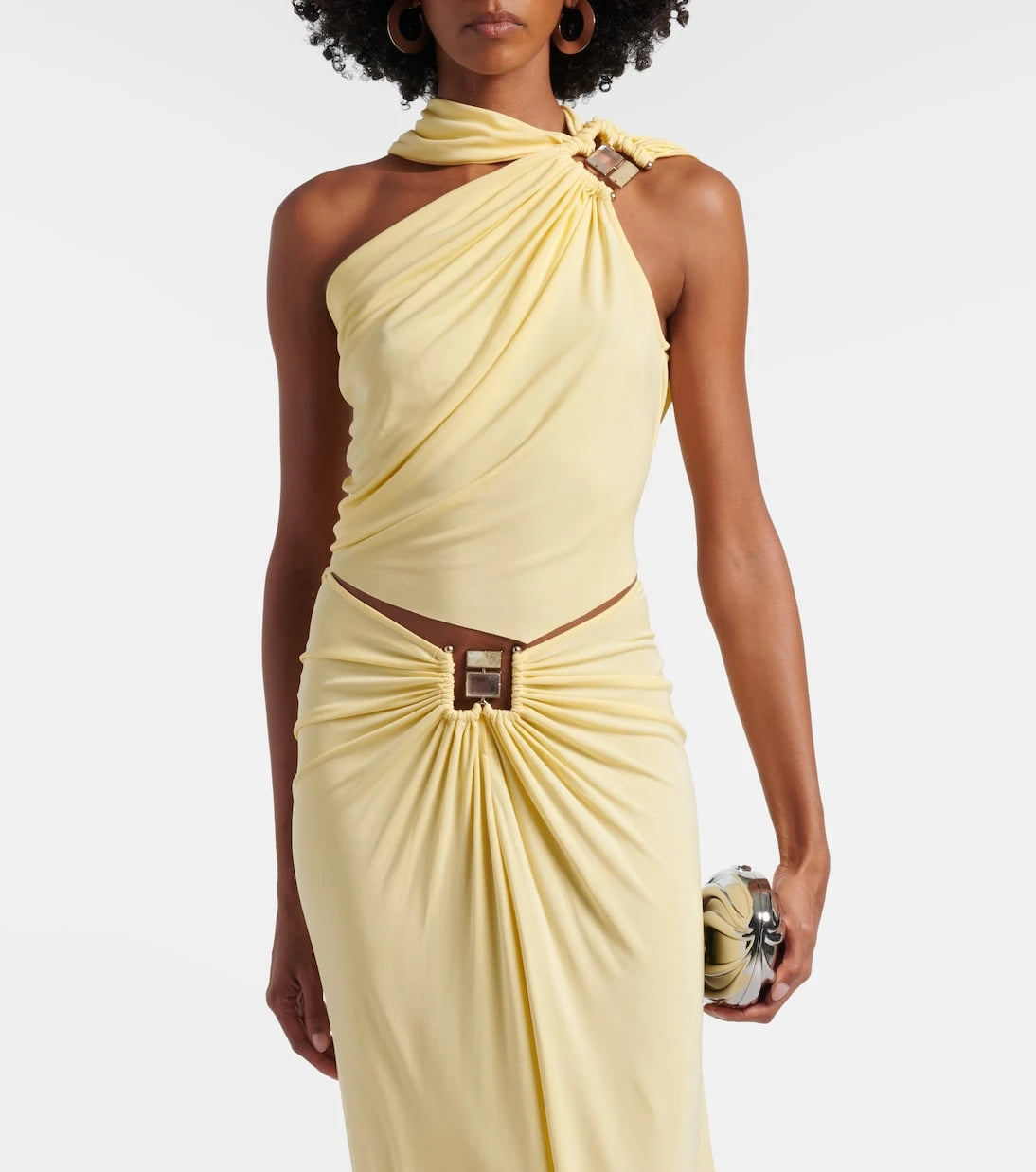 Christopher Esber - Gathered jersey top