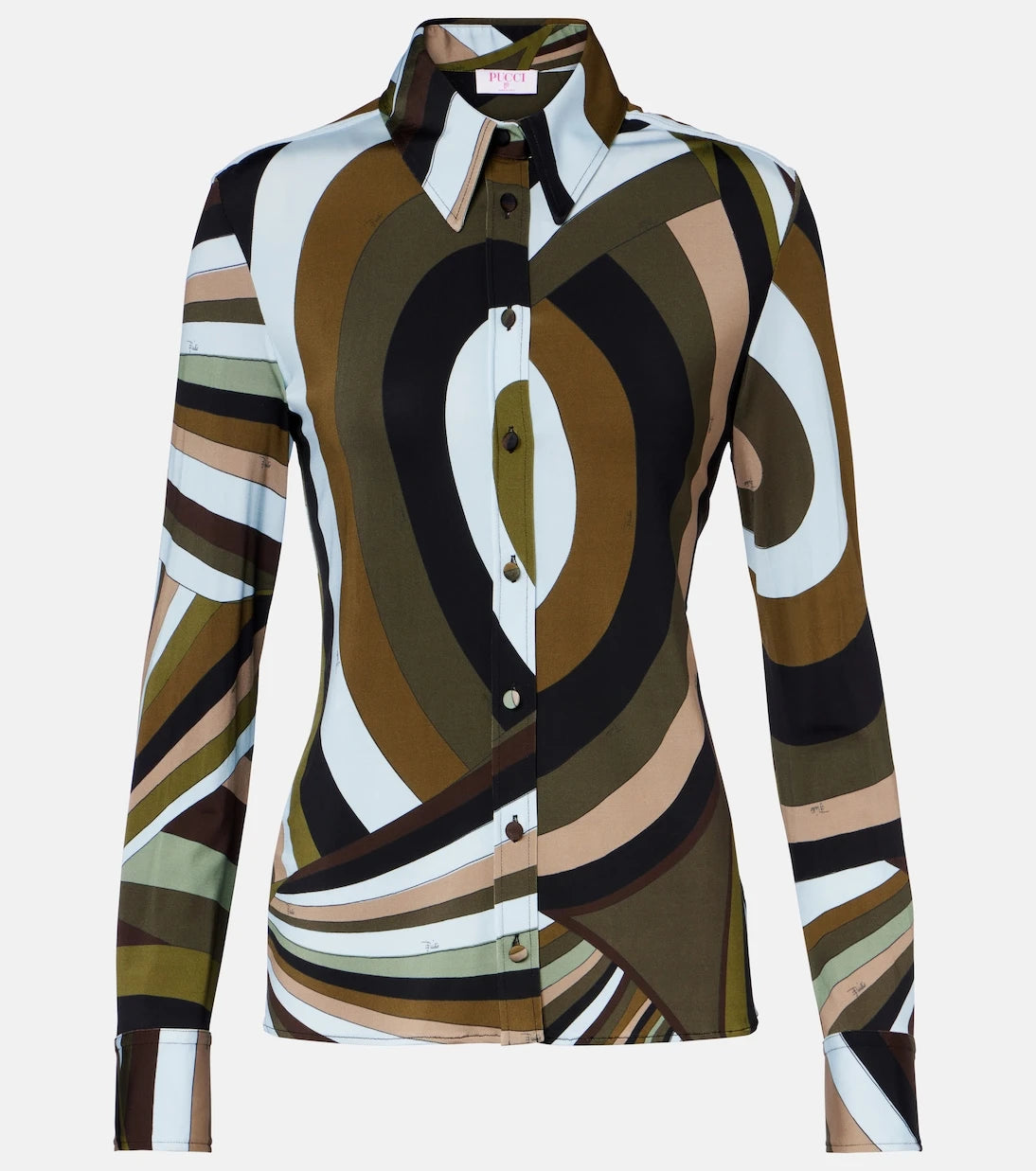 Pucci - Marmo silk shirt
