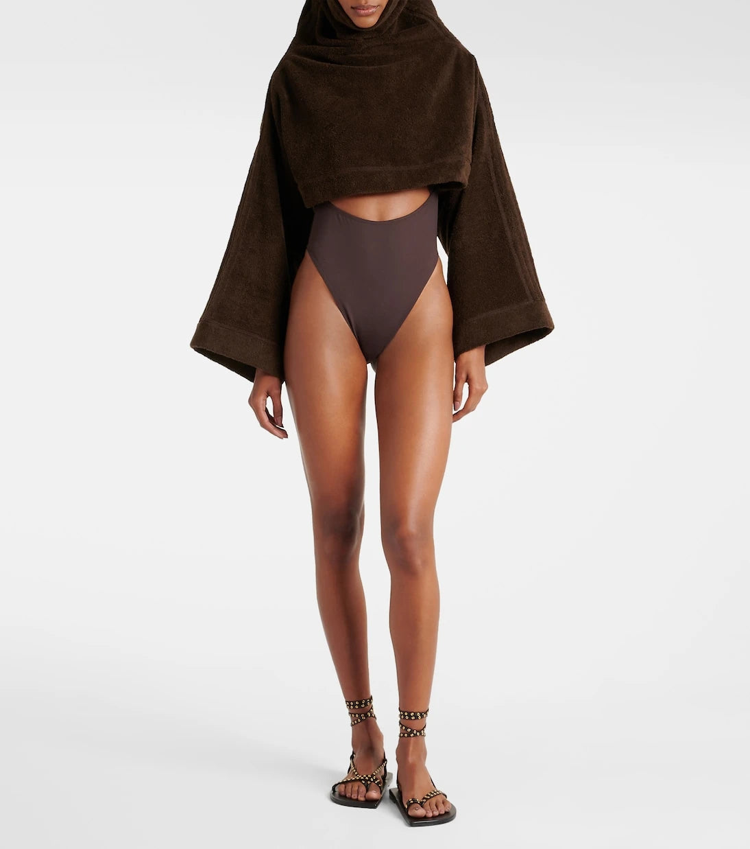 Alaïa - Cut-out swimsuit