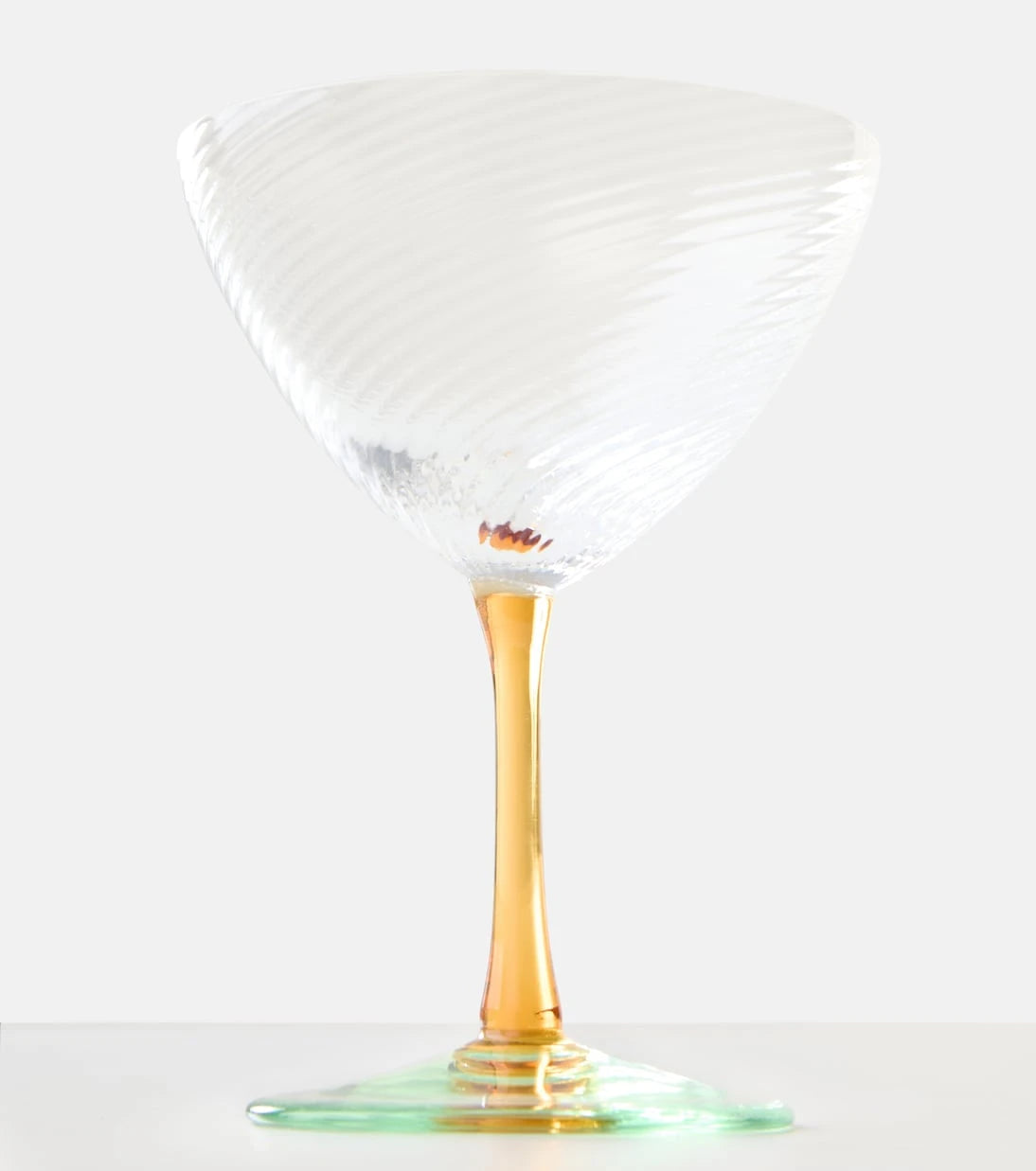 NasonMoretti - Set of 2 glass cocktail glasses