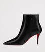 Christian Louboutin Black Miss Z Heeled Boots 80
