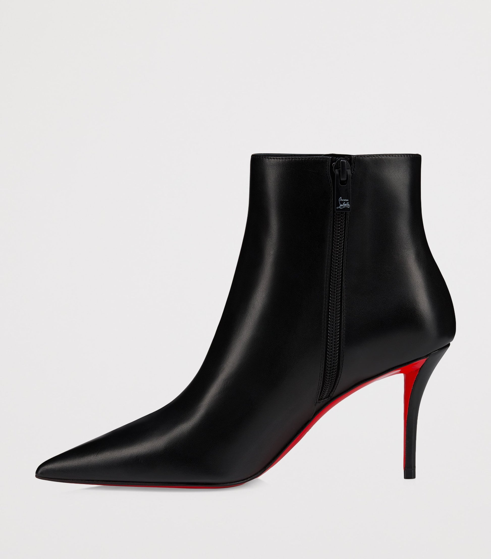 Christian Louboutin Black Miss Z Heeled Boots 80
