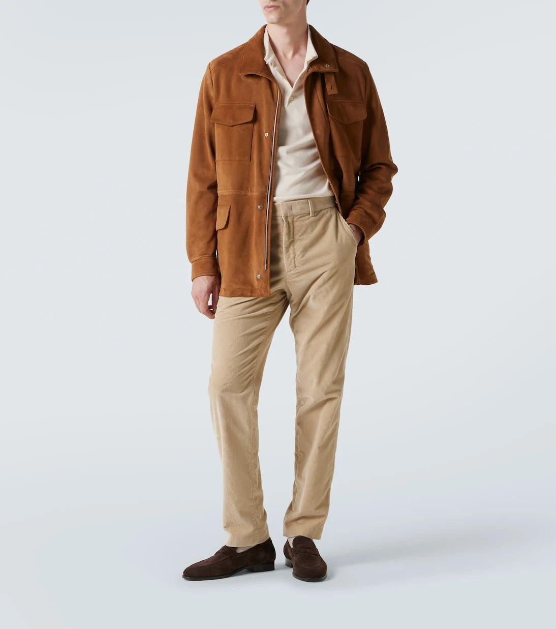 Loro Piana - Sergio suede penny loafers