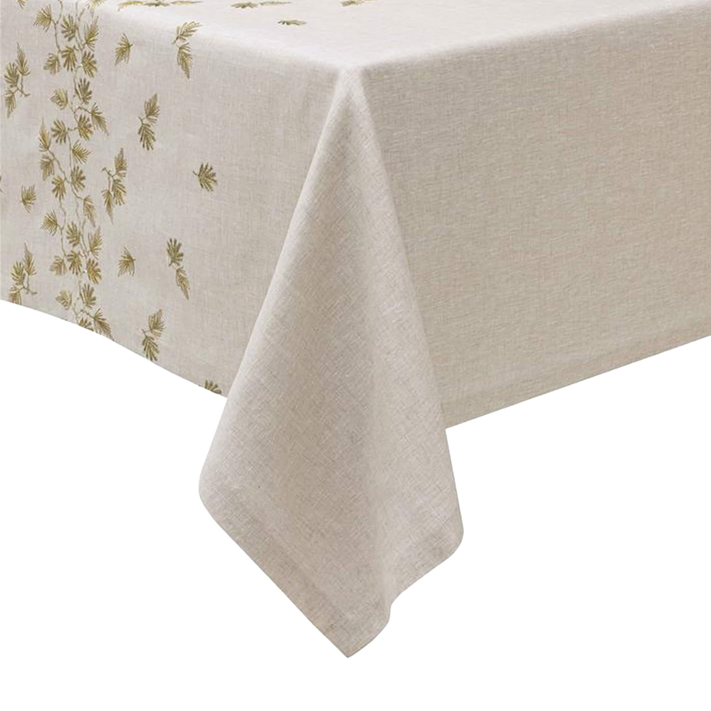 Linen Ramage Tablecloth (170cm x 320cm)