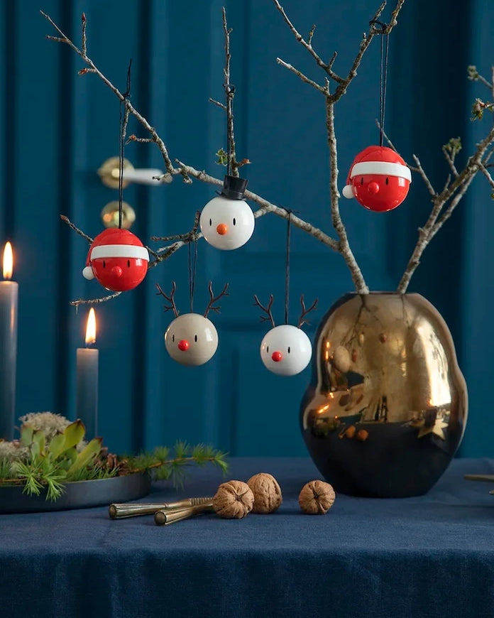Декоративна висулка Hoptimist Santa Ornament (2 броя)