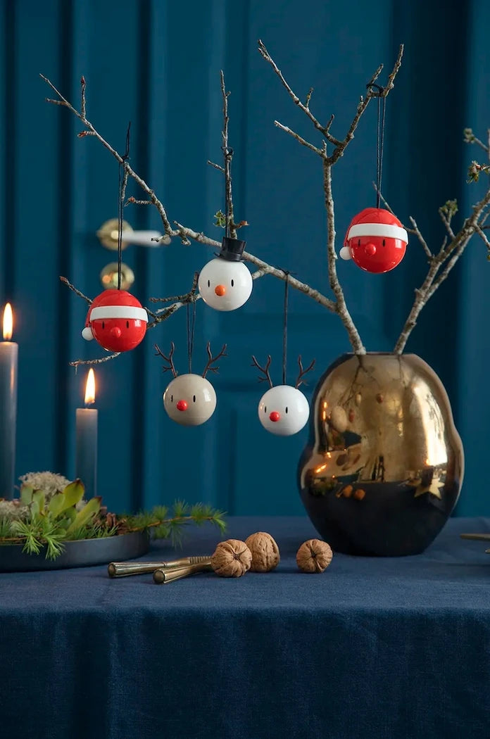 Dekoratif sarkıt Hoptimist Santa Ornament (2 adet)