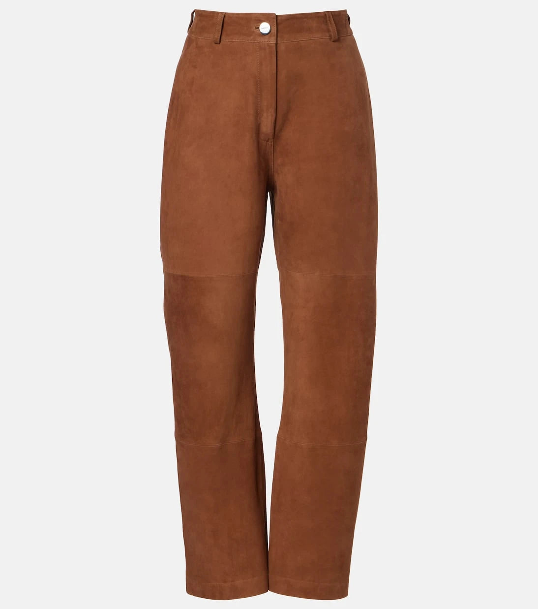 Róhe - Suede barrel-leg pants