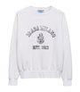 Prada White Cotton Crew-Neck Sweatshirt