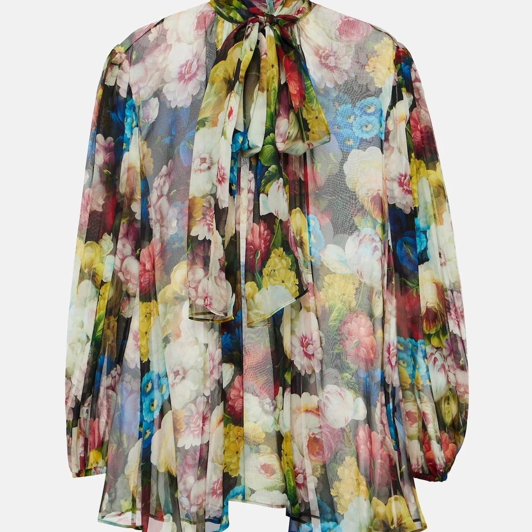 Dolce&Gabbana - Floral silk chiffon blouse