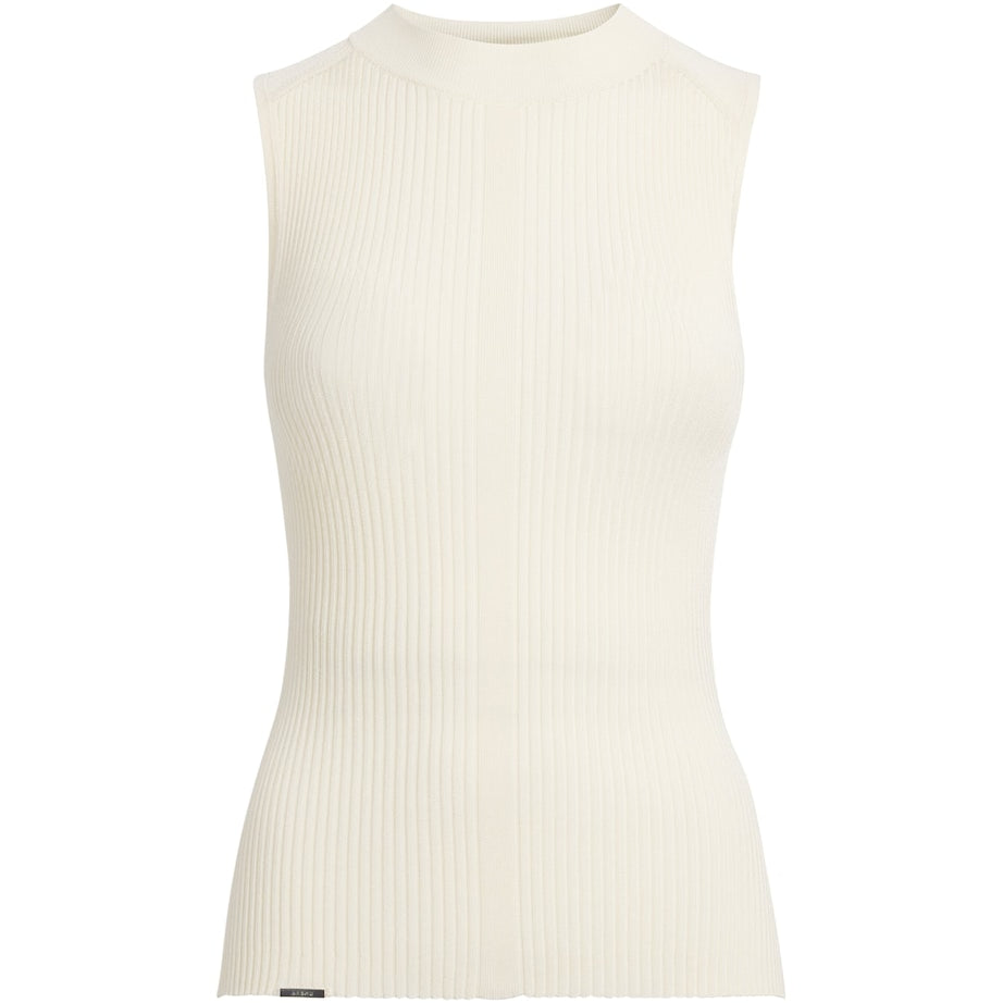 Sleeveless Rib-Knit June Top