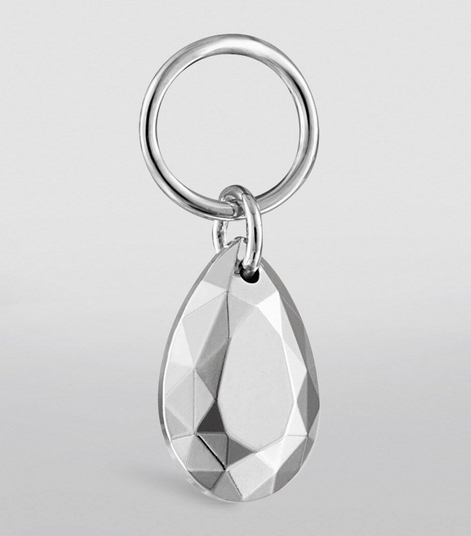 Faceted Pear Charm (5.5mm)