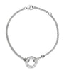 Cartier White Gold and Diamond LOVE Chain Bracelet