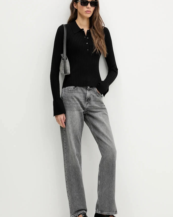 Karl Lagerfeld Jeans Uzun Kollu Bluz