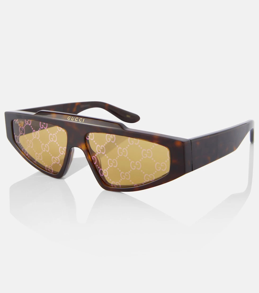 Gucci - GG flat-top sunglasses