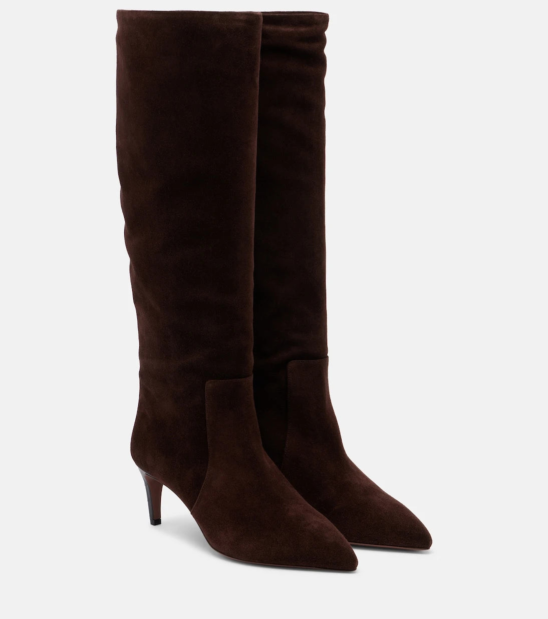 Paris Texas - Stiletto suede knee-high boots