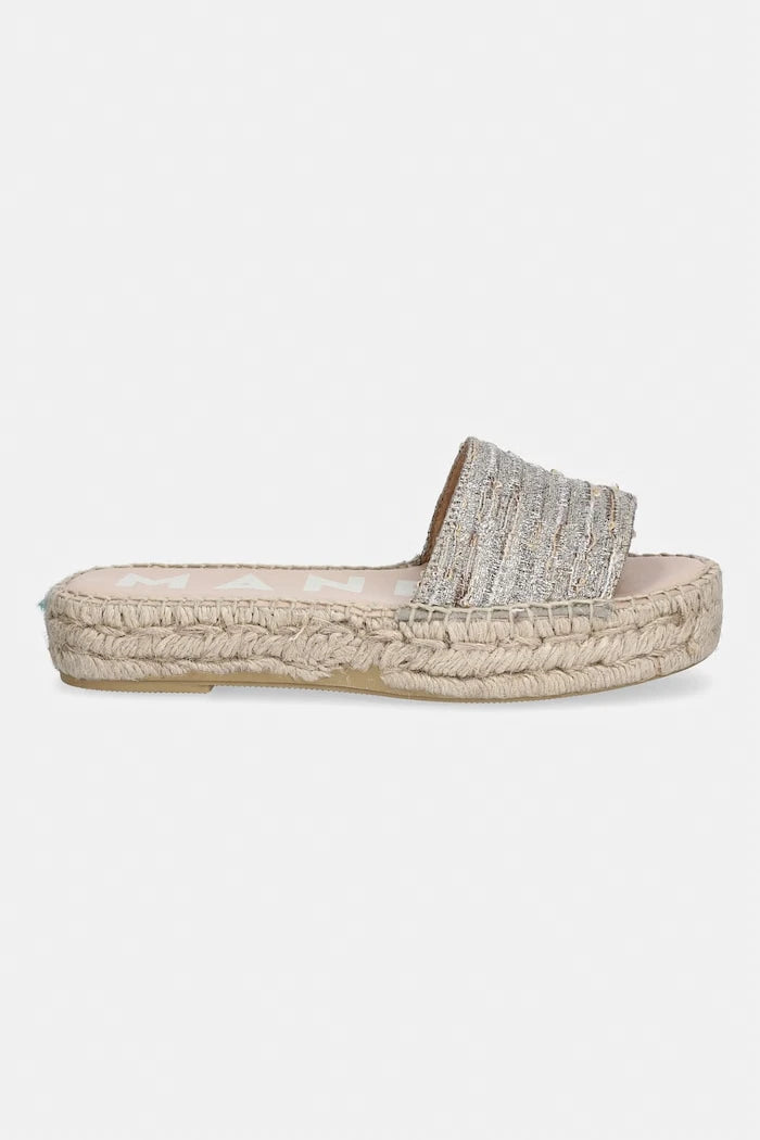 Manebi Kadın Altın Espadril Sandalet