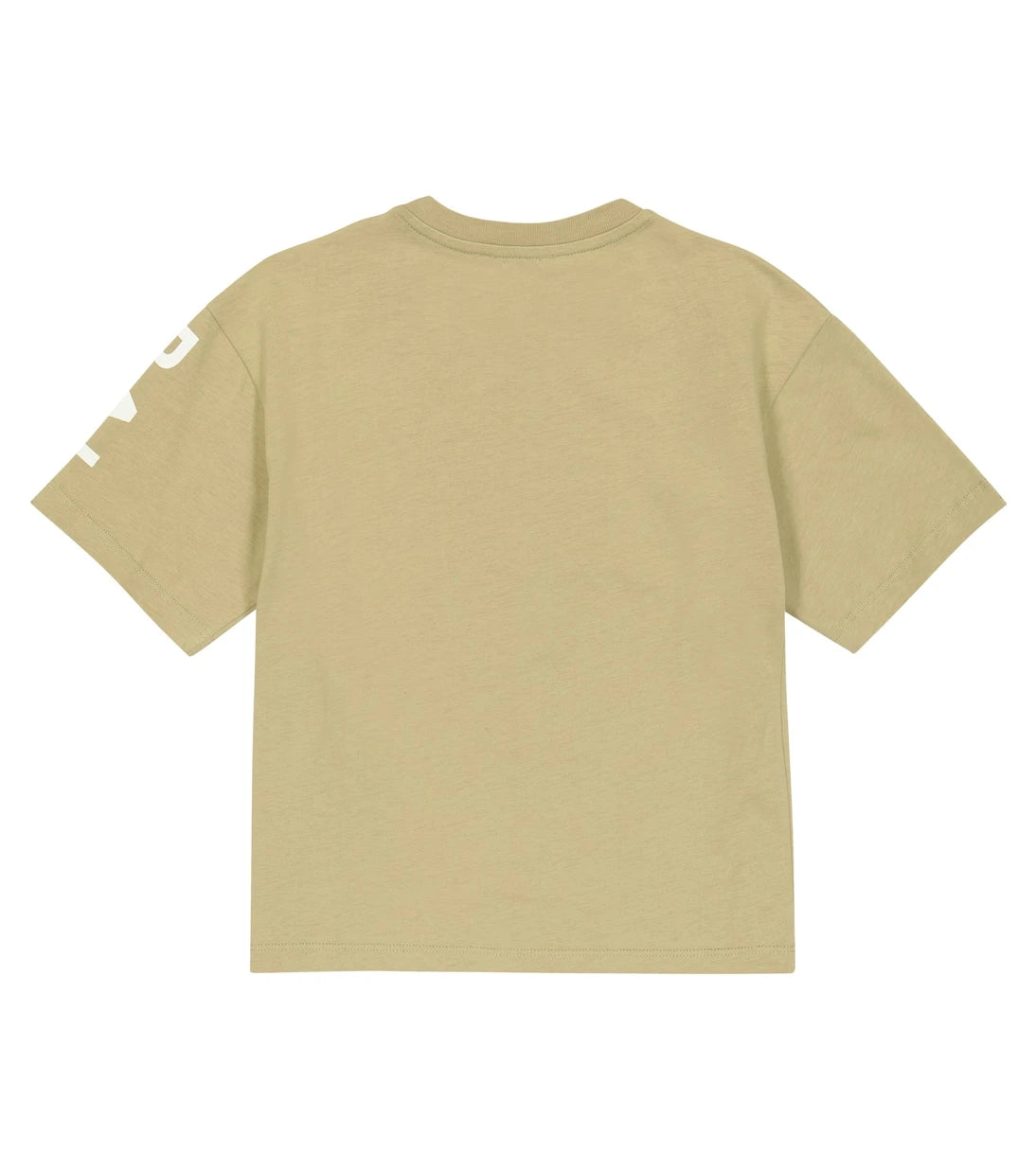Balmain Kids - تي شيرت جيرسيه قطني بالشعار