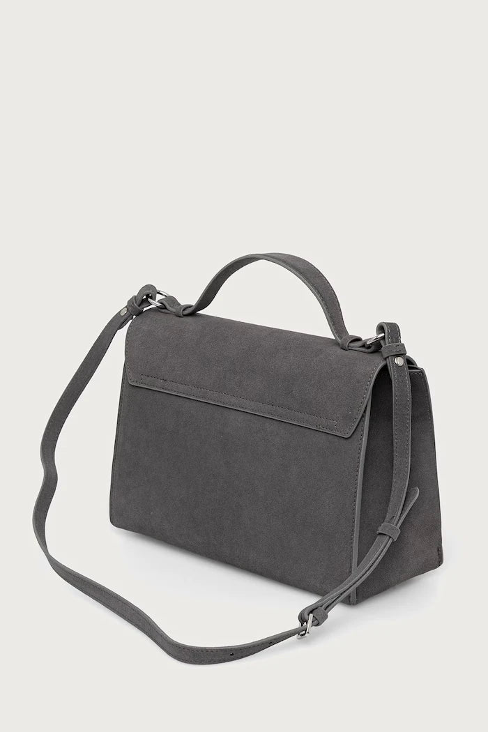 Patrizia Pepe süet kadın crossbody çanta