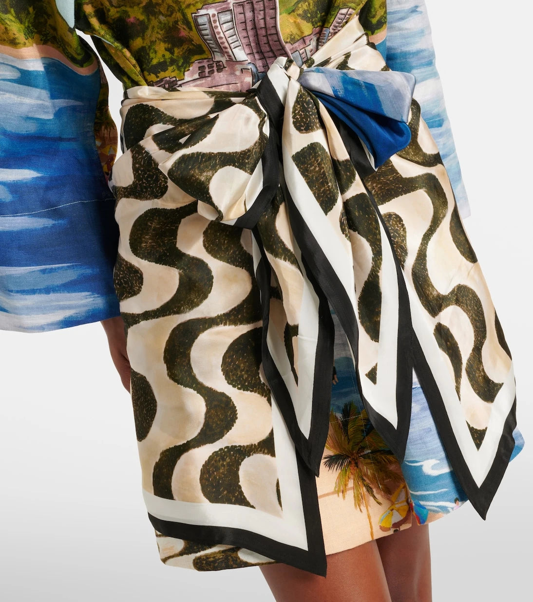 Farm Rio - Copacabana linen shirt dress