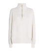 Varley Ivory DoubleSoft Hawley Half-Zip Sweatshirt