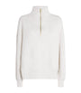 Ivory DoubleSoft Hawley Half-Zip Sweatshirt