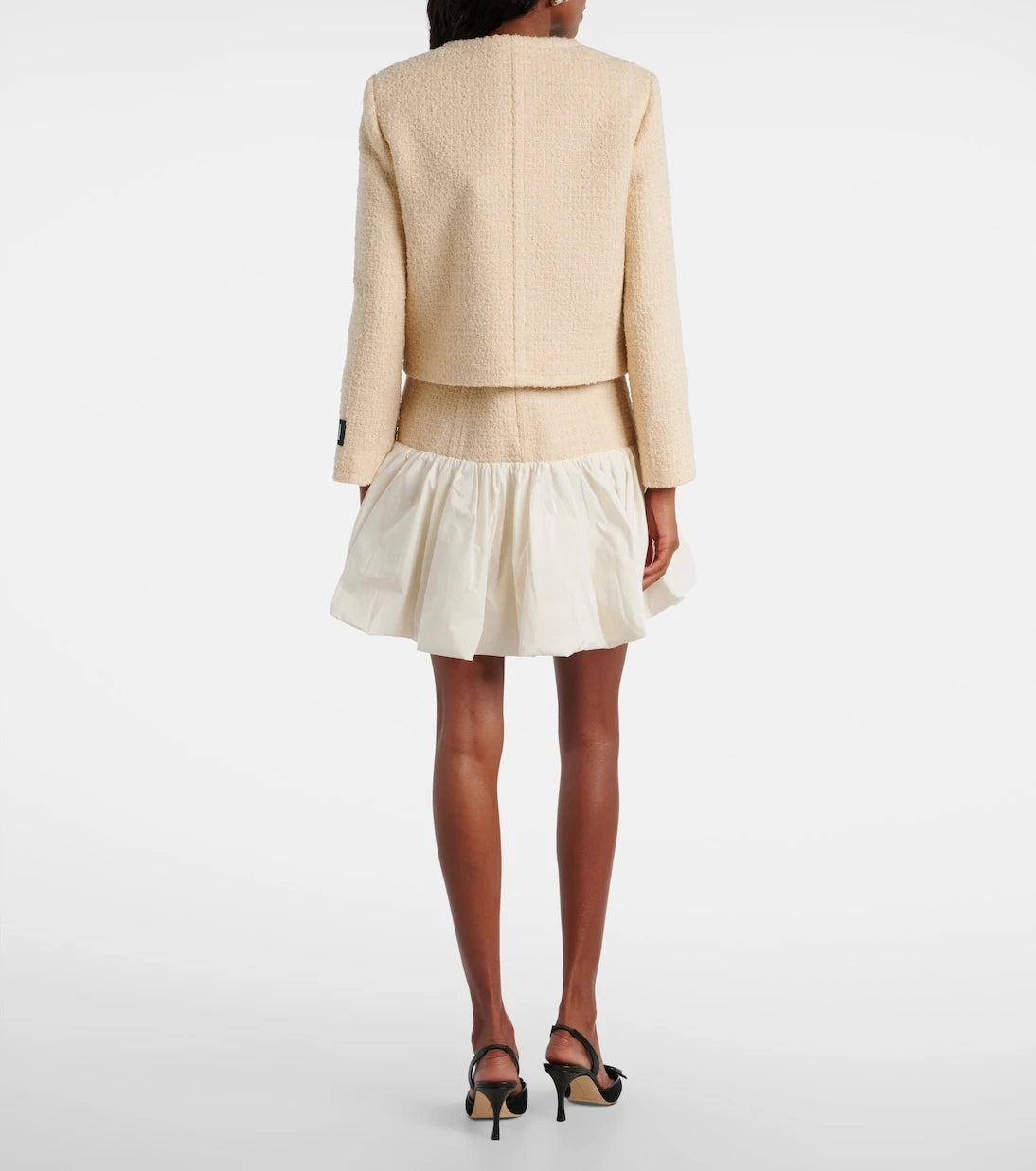 Patou - Logo wool-blend bouclé jacket