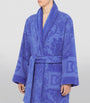 Dolce & Gabbana Casa Terry Cotton DG Logo Robe