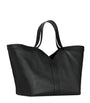 Leather Y Tote Bag