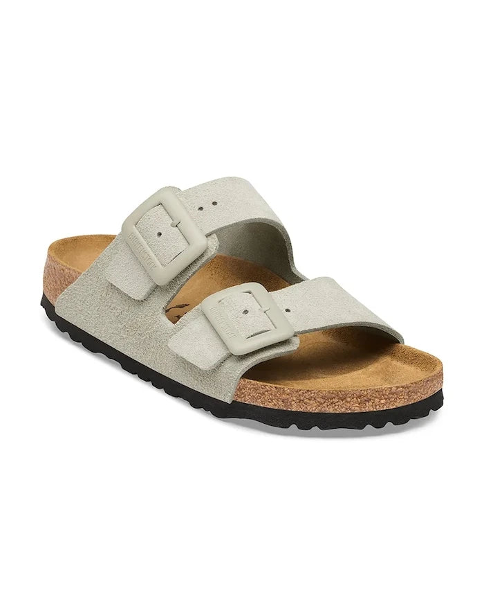 Birkenstock Kadın Süet Terlik Arizona Suede Cushion Buckle