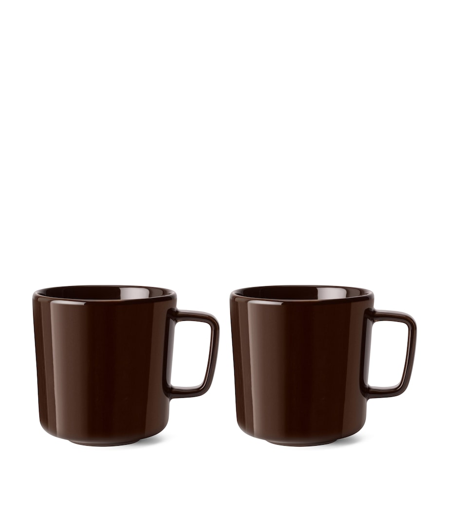 Set of 2 Porcelain Collective Mugs (370ml)