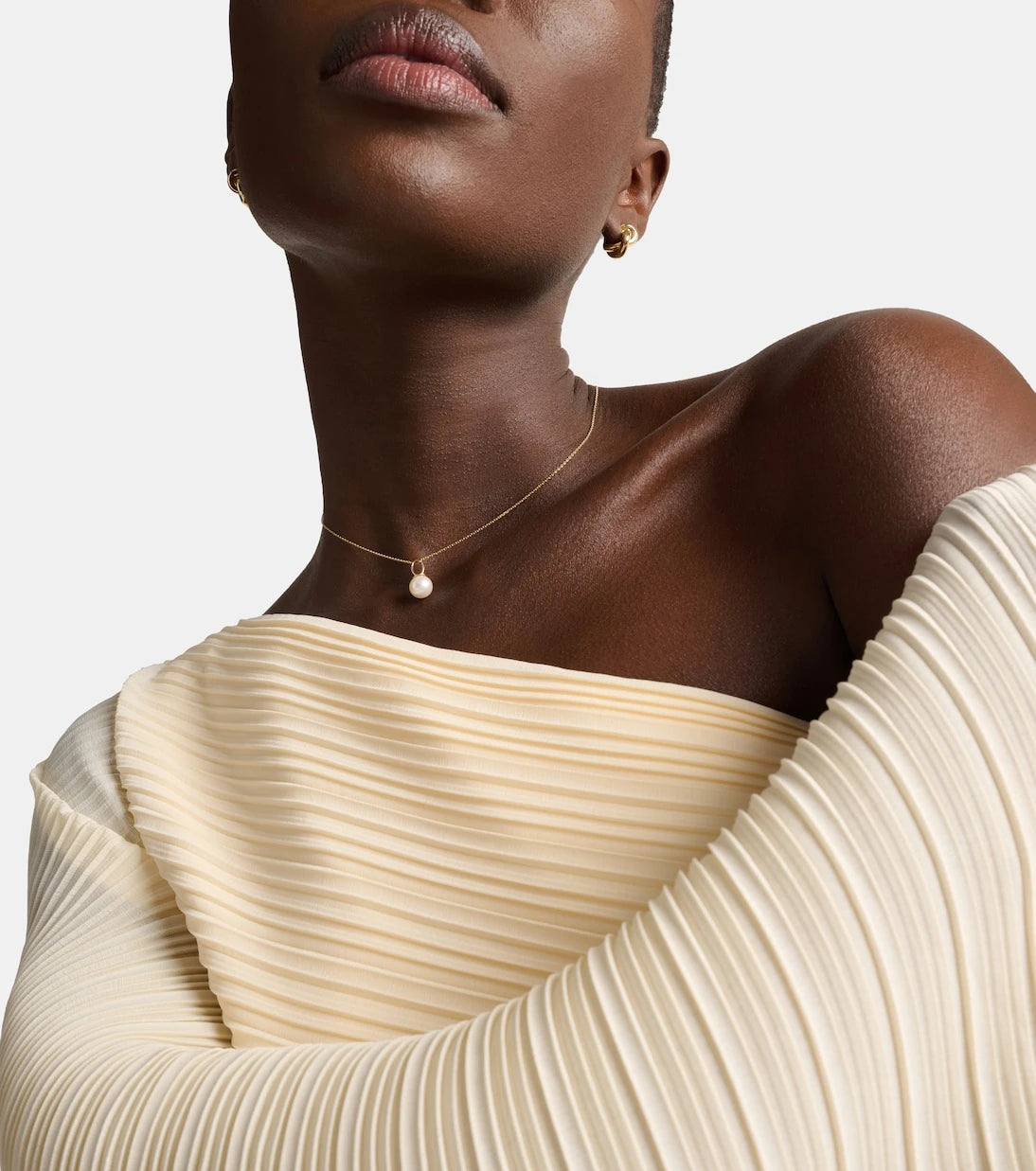 Stone and Strand - Essential 18kt gold necklace with pearl