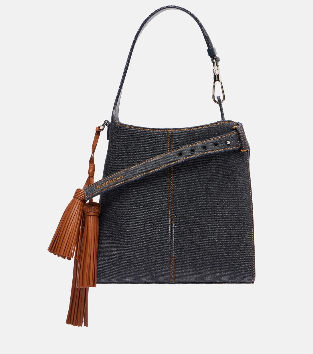 Givenchy - Belted Mini denim hobo bag