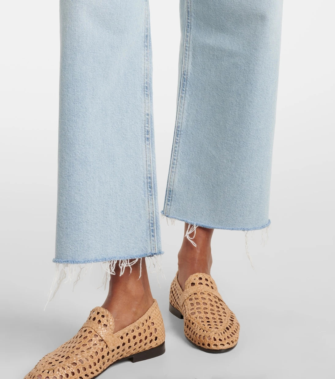 Agolde - Ren high-rise wide-leg jeans