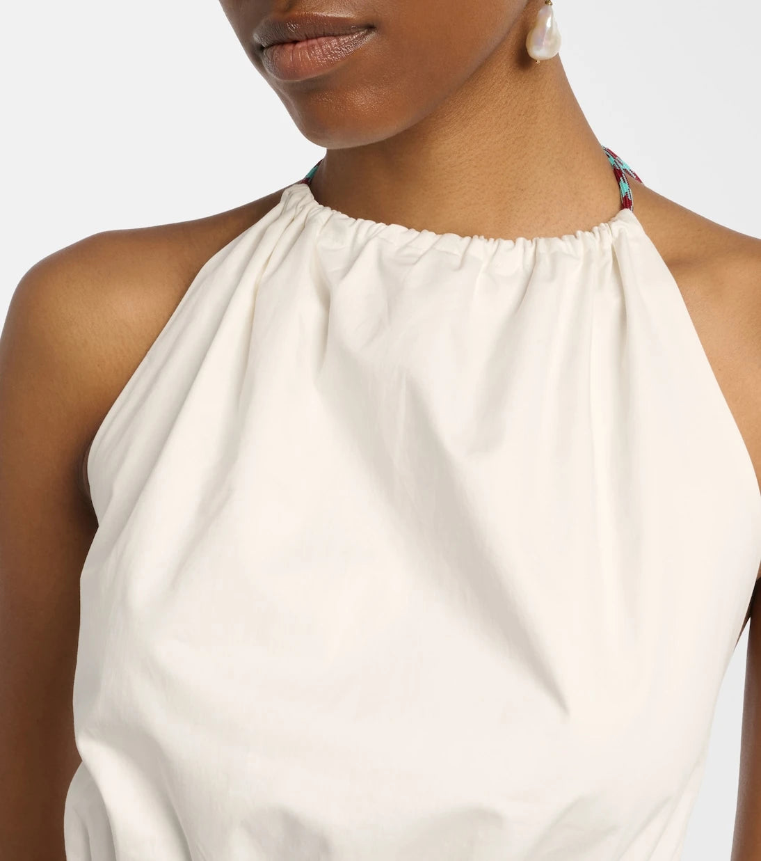 Alémais - Haze floral cotton minidress