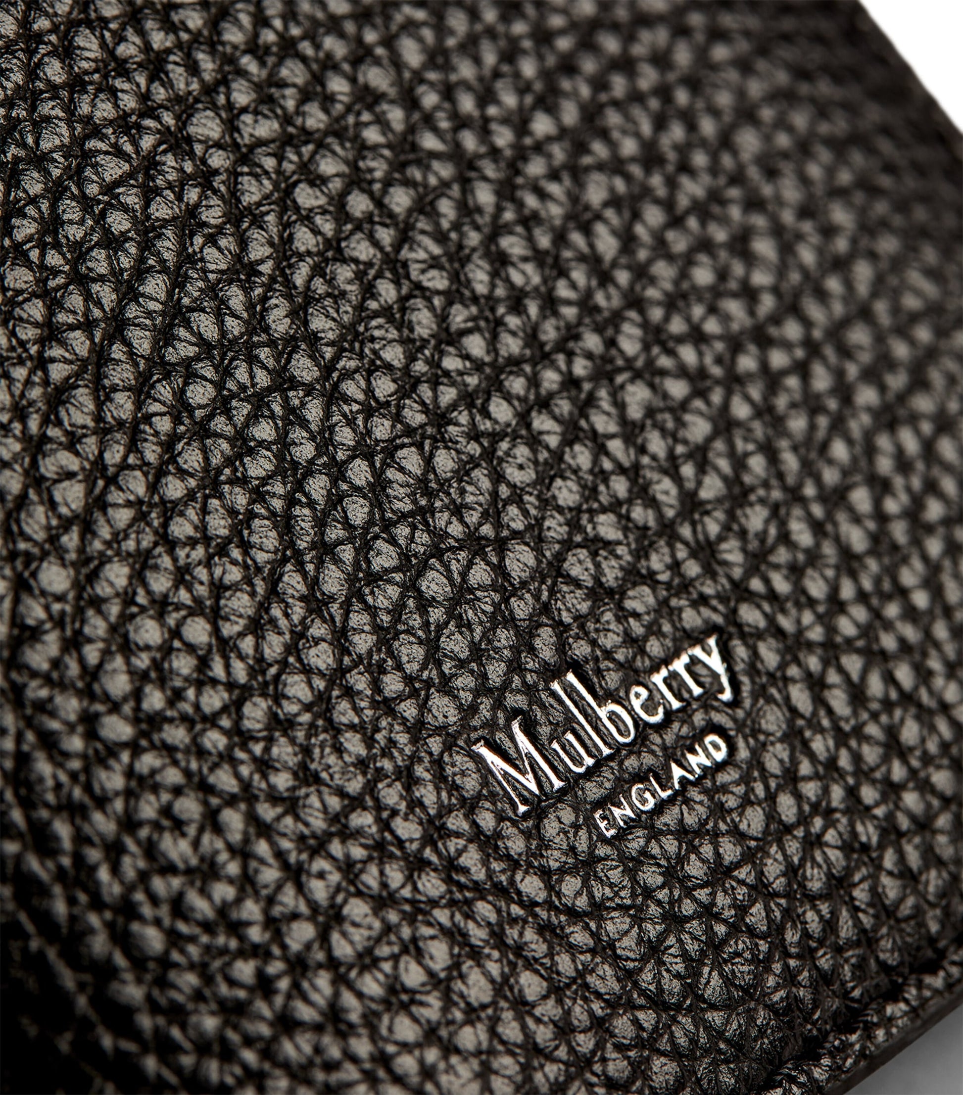 Grained Leather Passport Holder