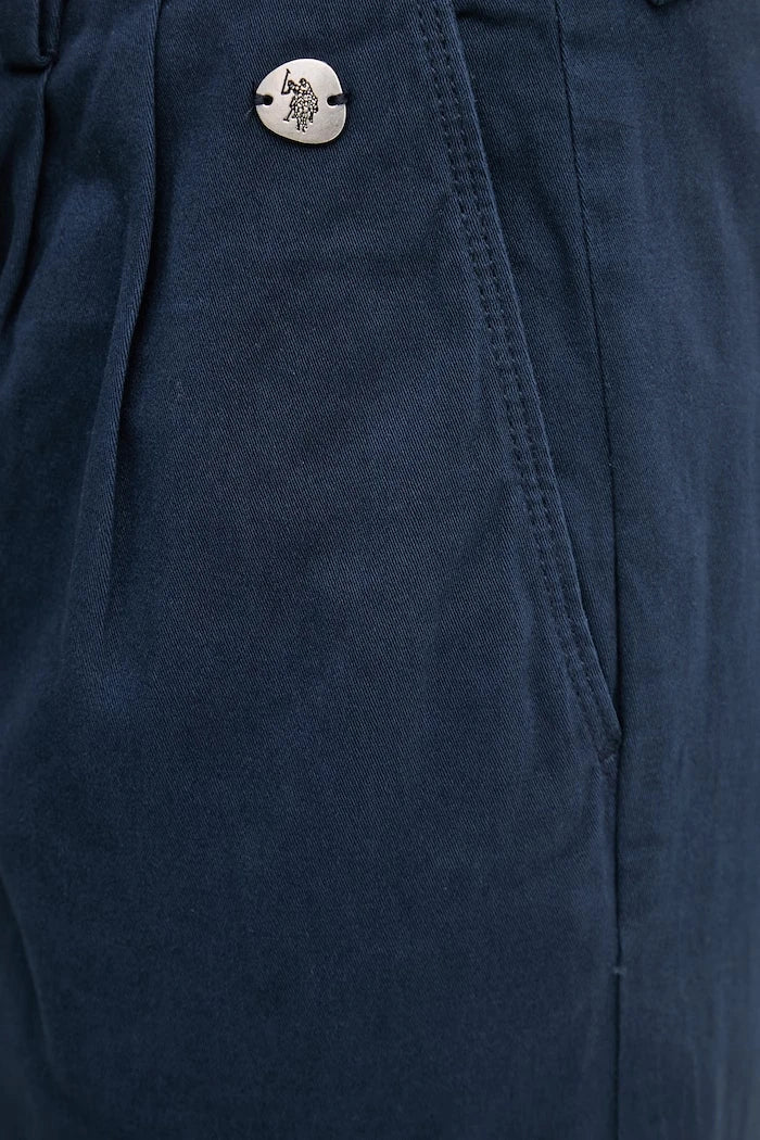 U.S. Polo Assn. Kadın Pamuklu Pantolon FULL LENGTH WIDE LEG