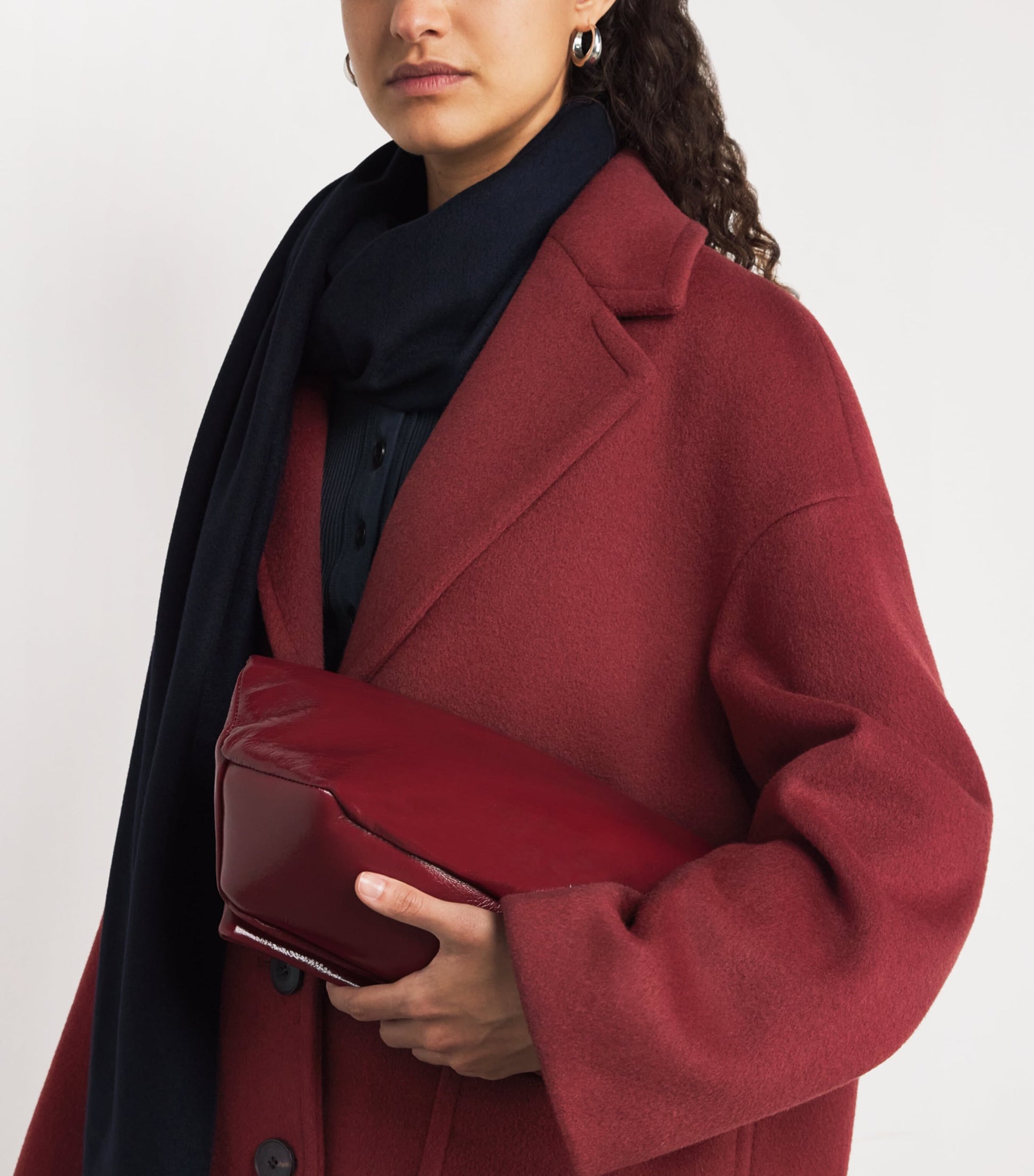 MAX&Co. Red Wool Coat