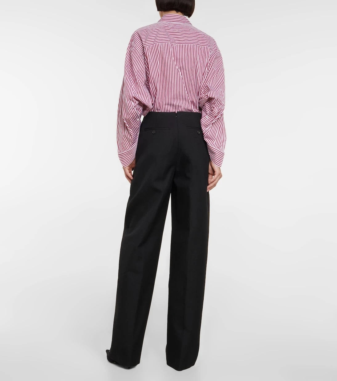 Y/Project - Embellished cutout wool pants