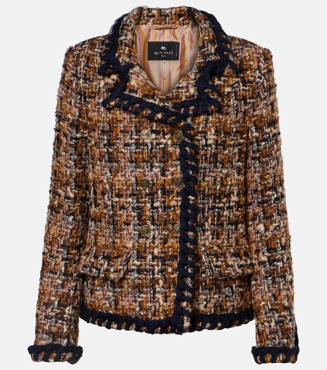 Etro - Paisley tweed blazer