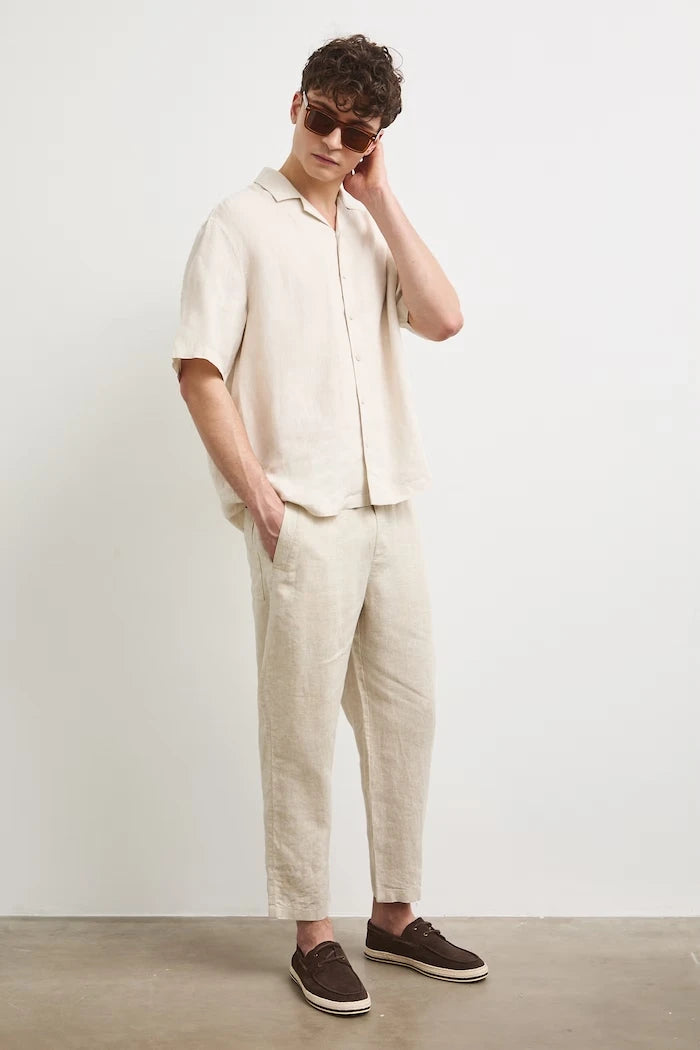 Medicine erkek keten chino pantolon