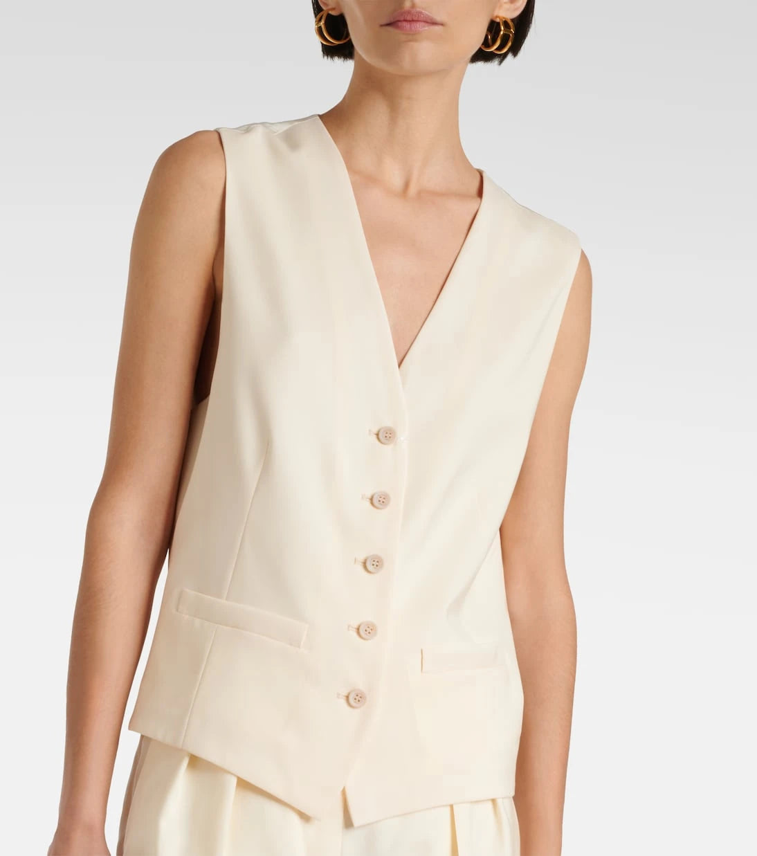 Max Mara - Zuai virgin wool vest