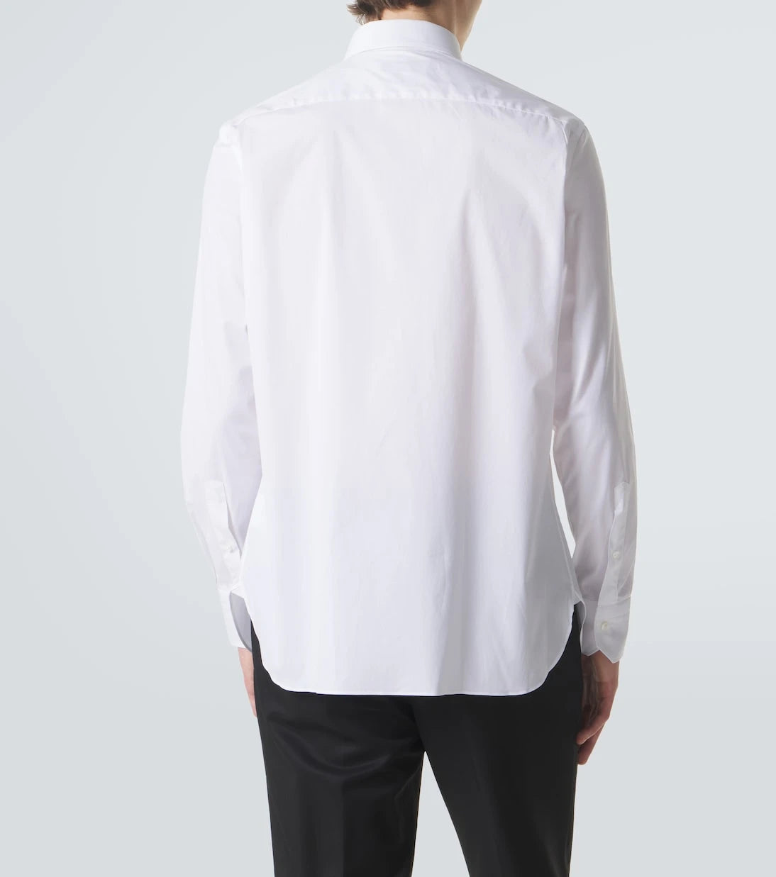 Zegna - Cotton-blend poplin shirt